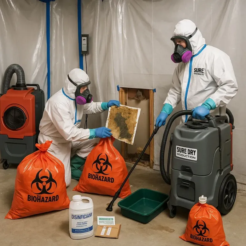Contaminated Water Handling Protocols process in Bynum, AL