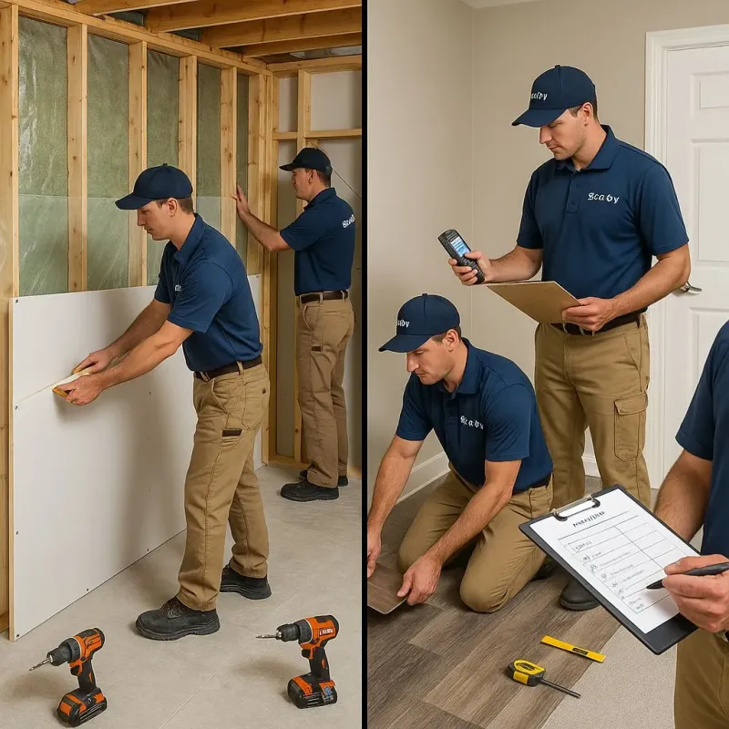 Repairs and Reconstruction process in Bynum, AL