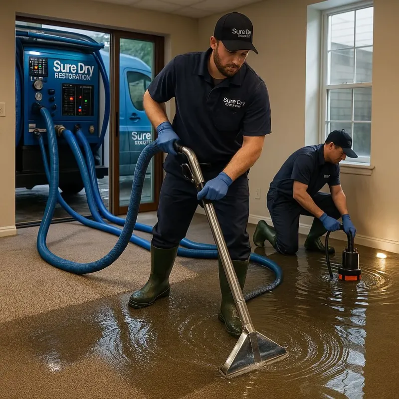 Water Extraction and Removal process in Bynum, AL